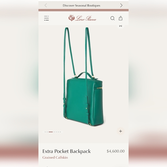 Loro piana extra pocket packpack - Picture 16 of 16